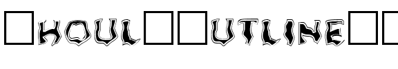 Ghoul Outline Fill Normal.ttf