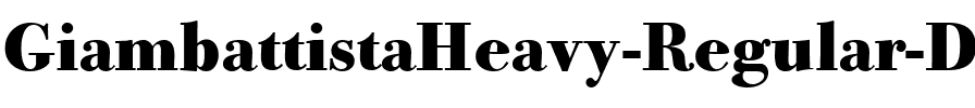 GiambattistaHeavy DB Regular.ttf