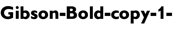 Gibson Bold.ttf