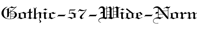 Gothic 57 Wide Normal.ttf