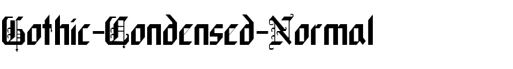 Gothic-Condensed  Normal.ttf