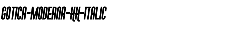 Gotica Moderna KK Italic Itálico.ttf