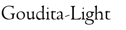Goudita-Light Regular.ttf