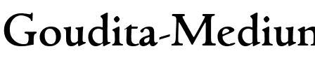 Goudita-Medium Regular.ttf