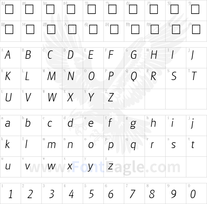 Goudita-Sans-Light-SF-Italic