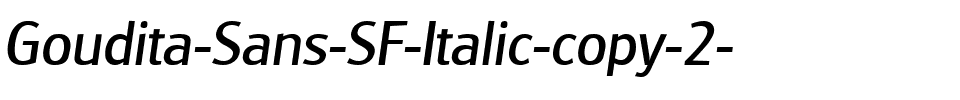 Goudita Sans SF Italic.ttf