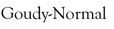 Goudy-Normal Regular.ttf