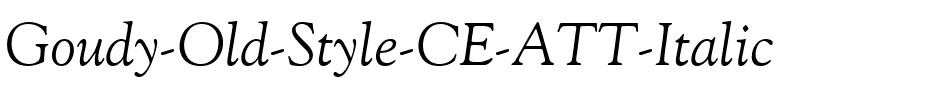 Goudy Old Style CE ATT Kursywa.ttf