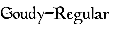 Goudy Regular.ttf