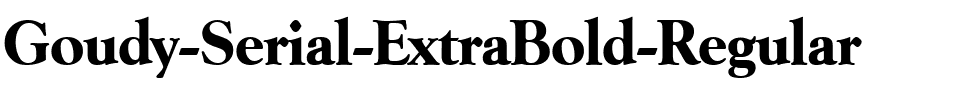 Goudy-Serial-ExtraBold Regular.ttf