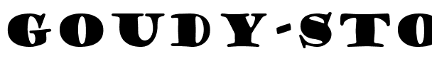 Goudy Stout Regular.ttf