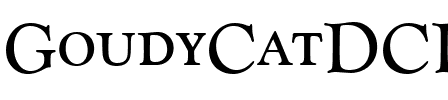 GoudyCatDCDReg Regular.ttf