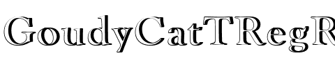 GoudyCatTRegRe1 Regular.ttf