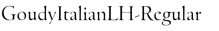 GoudyItalianLH Regular.ttf