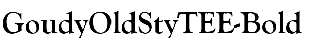 GoudyOldStyTEE Bold.ttf