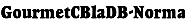 GourmetCBlaDB Normal.ttf