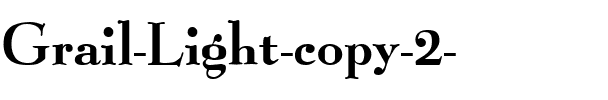 Grail Light Regular.ttf