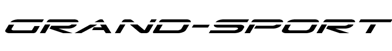 Grand Sport Laser Italic Italic.ttf