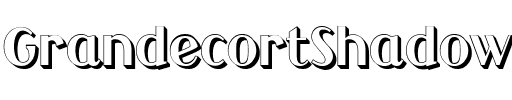 GrandecortShadow Regular.ttf