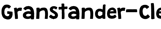 Granstander Clean Regular.ttf