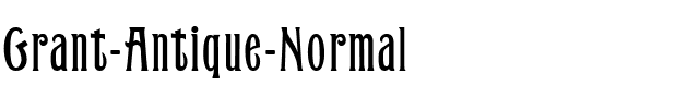 Grant Antique Normal.ttf