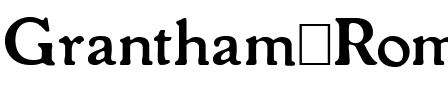 Grantham Roman.ttf