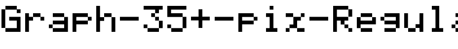 Graph 35+ pix Regular.ttf