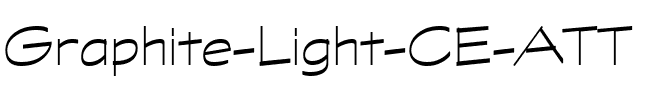 Graphite Light CE ATT Normalny.ttf