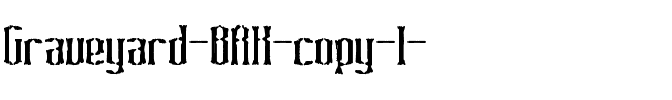 Graveyard BRK Regular.ttf