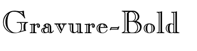 Gravure Bold.ttf