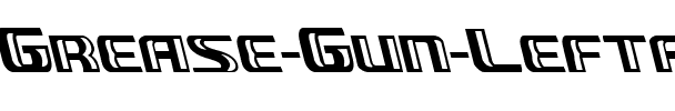 Grease Gun Leftalic Italic.ttf