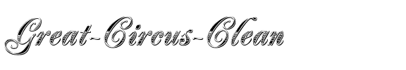 Great Circus Clean Regular.ttf