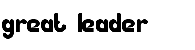 Great Leader Normal.ttf