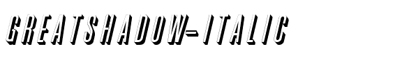 GreatShadow Italique.ttf