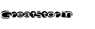 GreatStorm Regular.ttf