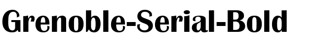 Grenoble-Serial Bold.ttf
