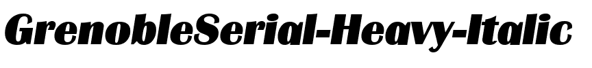 GrenobleSerial-Heavy Italic.ttf