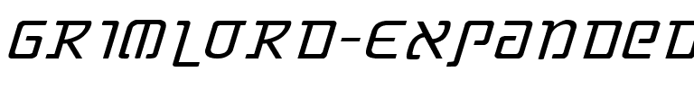 Grimlord Expanded Italic Expanded Italic.ttf