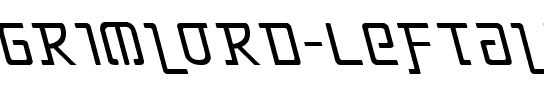 Grimlord Leftalic Italic.ttf