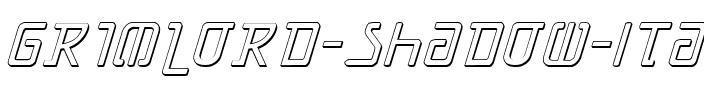 Grimlord Shadow Italic Italic.ttf