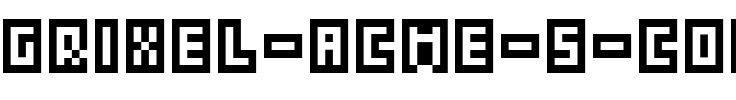 Grixel Acme 5 CompCapsO Regular.ttf