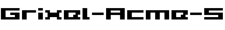 Grixel Acme 5 Wide Bold Regular.ttf