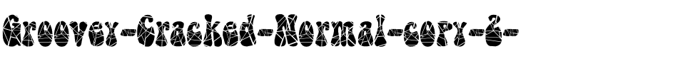 Groovey-Cracked Normal.ttf