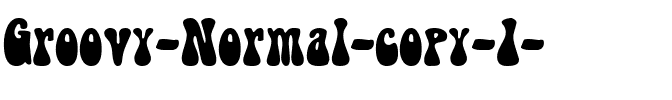 Groovy Normal.ttf