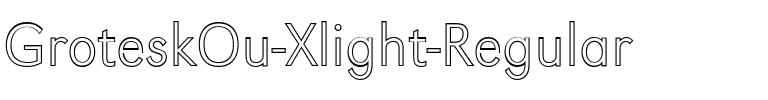 GroteskOu-Xlight Regular.ttf