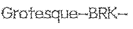 Grotesque (BRK) Regular.ttf