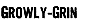 Growly Grin Regular.ttf