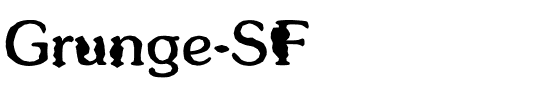 Grunge SF Regular.ttf