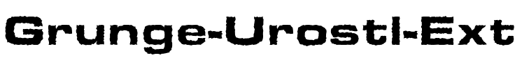 Grunge Urostl Ext Black Regular.ttf