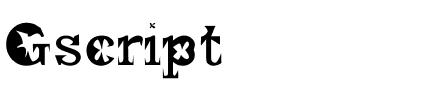 Gscript Normal.ttf